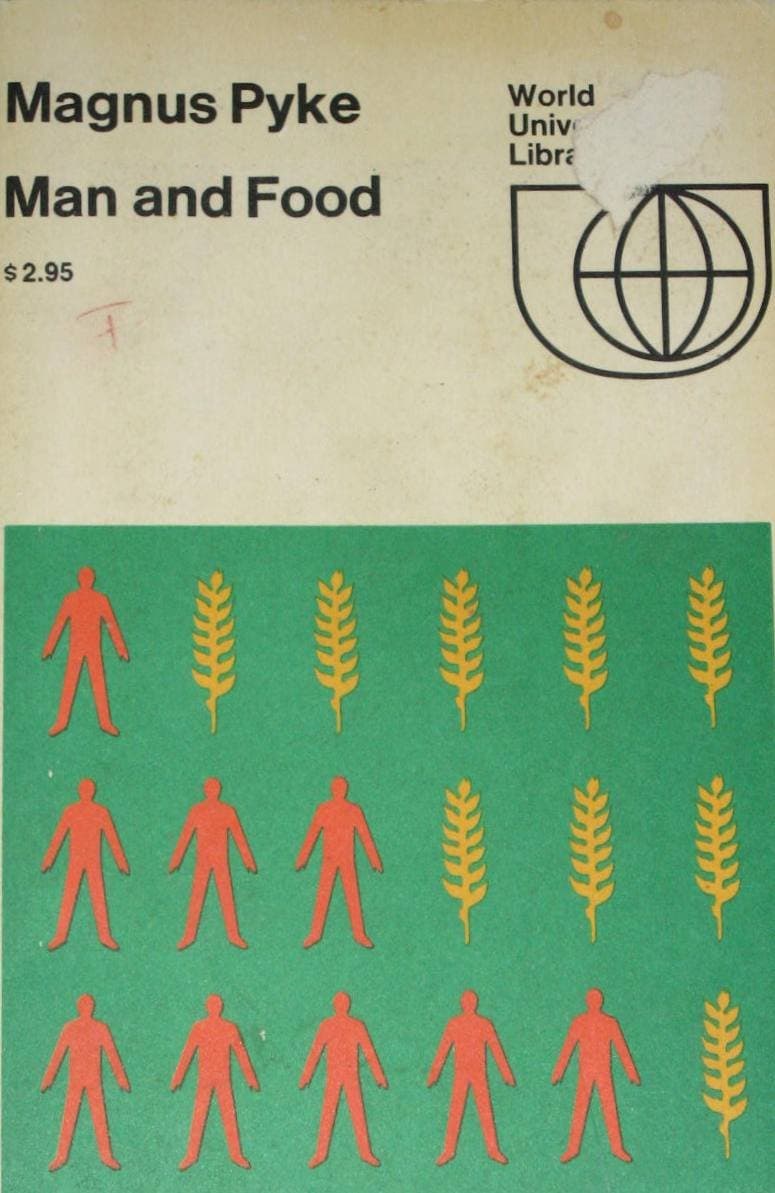 Man and Food [Paperback] Magnus Pyke by null