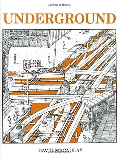 Underground by David Macaulay (1976-09-29) [Hardcover] by null