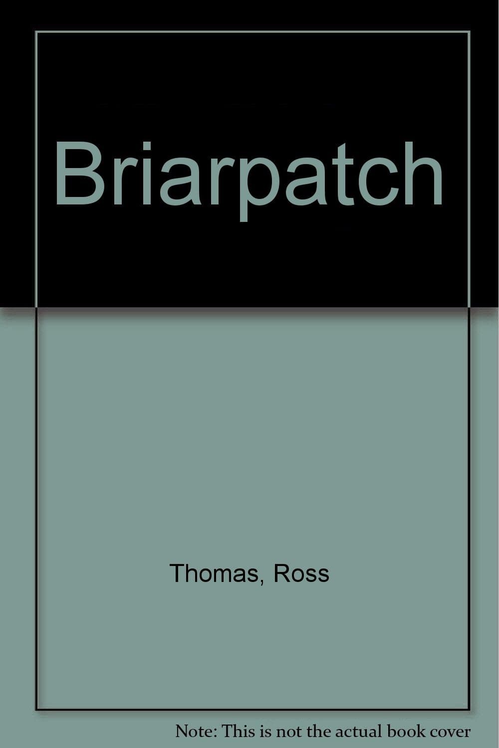 Briar Patch [Hardcover] thomas, ross by null