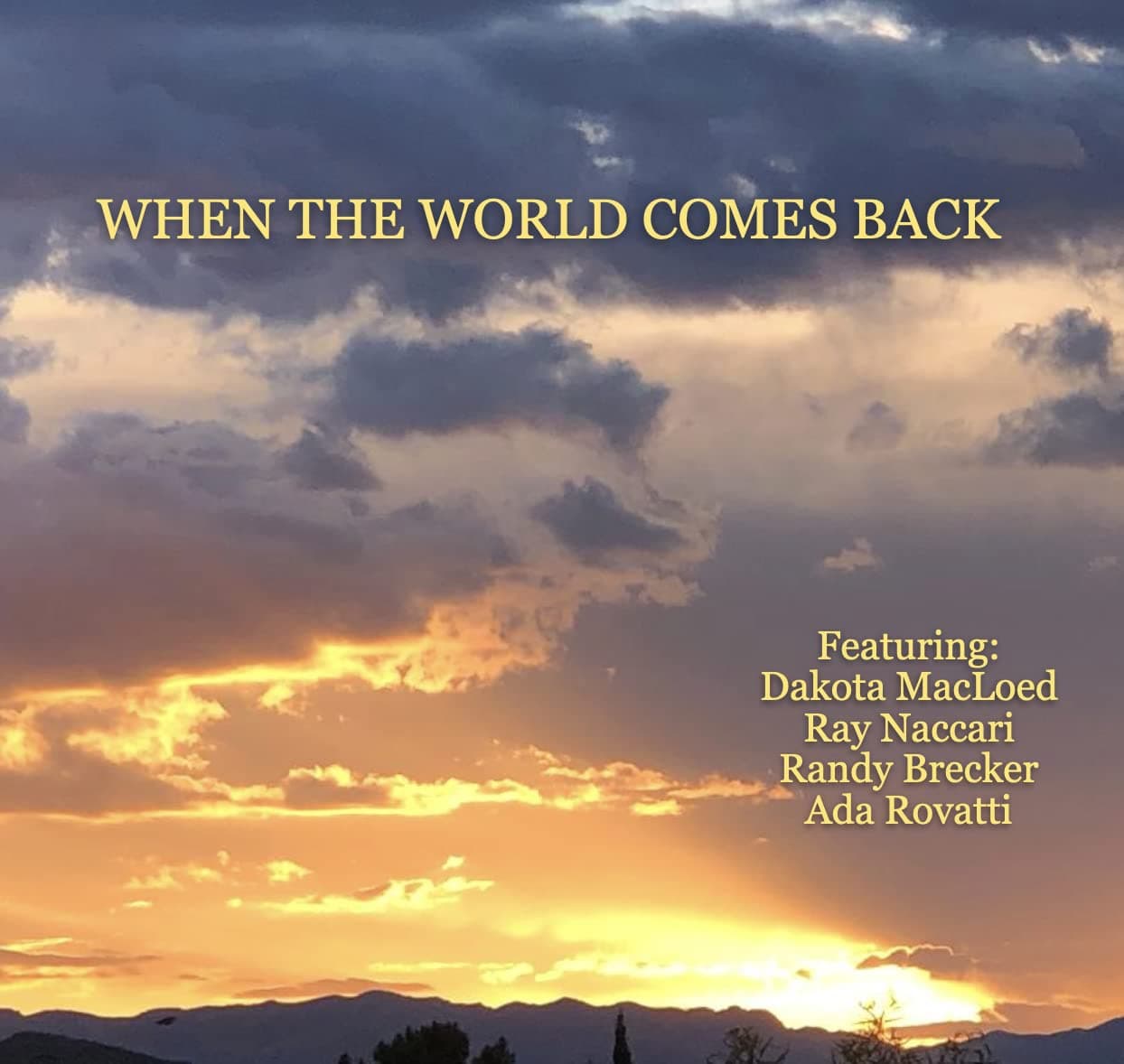 When The World Comes Back [Audio CD] Dakota Macloed, Ray Naccari, Randy Brecker, Ada Rovatti, Ron Jackson by null