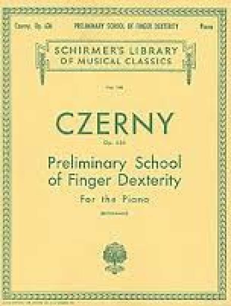 Preliminary School Of Finger Dexterity For The Piano Op636 [Paperback] Giuseppe Buonamici and Carl Czerny by null