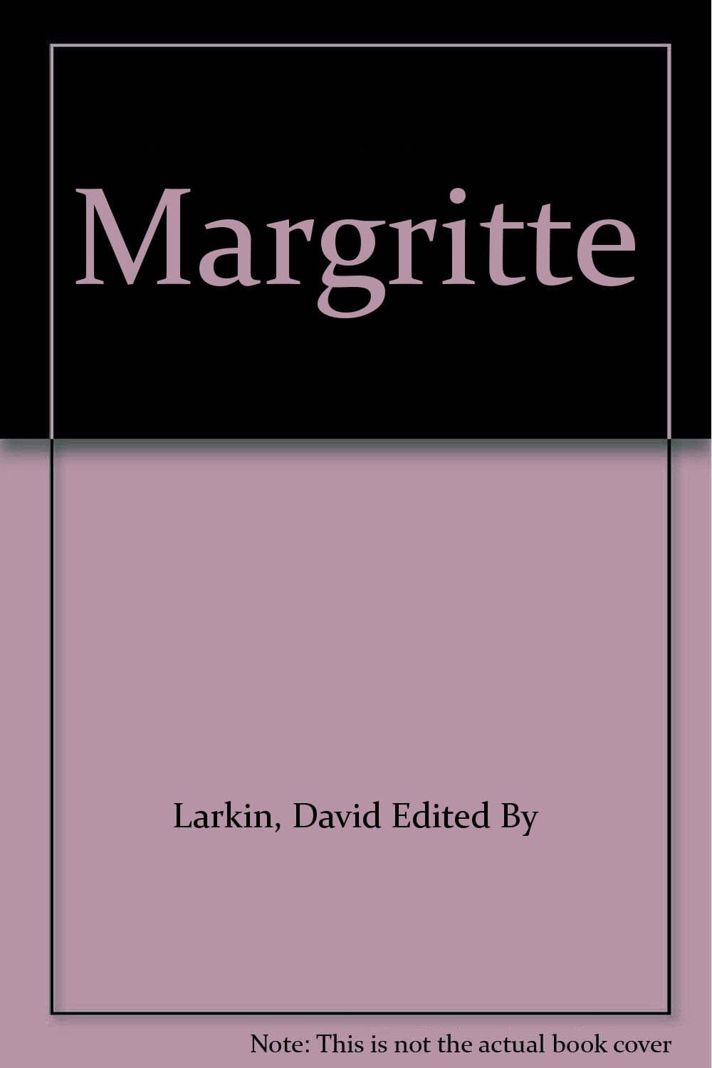 Margritte [Paperback] unknown author by null
