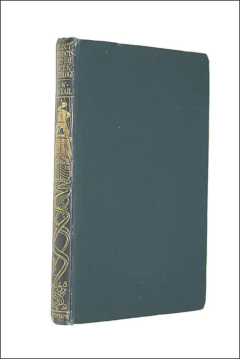 Select Epigrams from the Greek Anthology [Hardcover] Mackail, J.W. (Ed.) by null