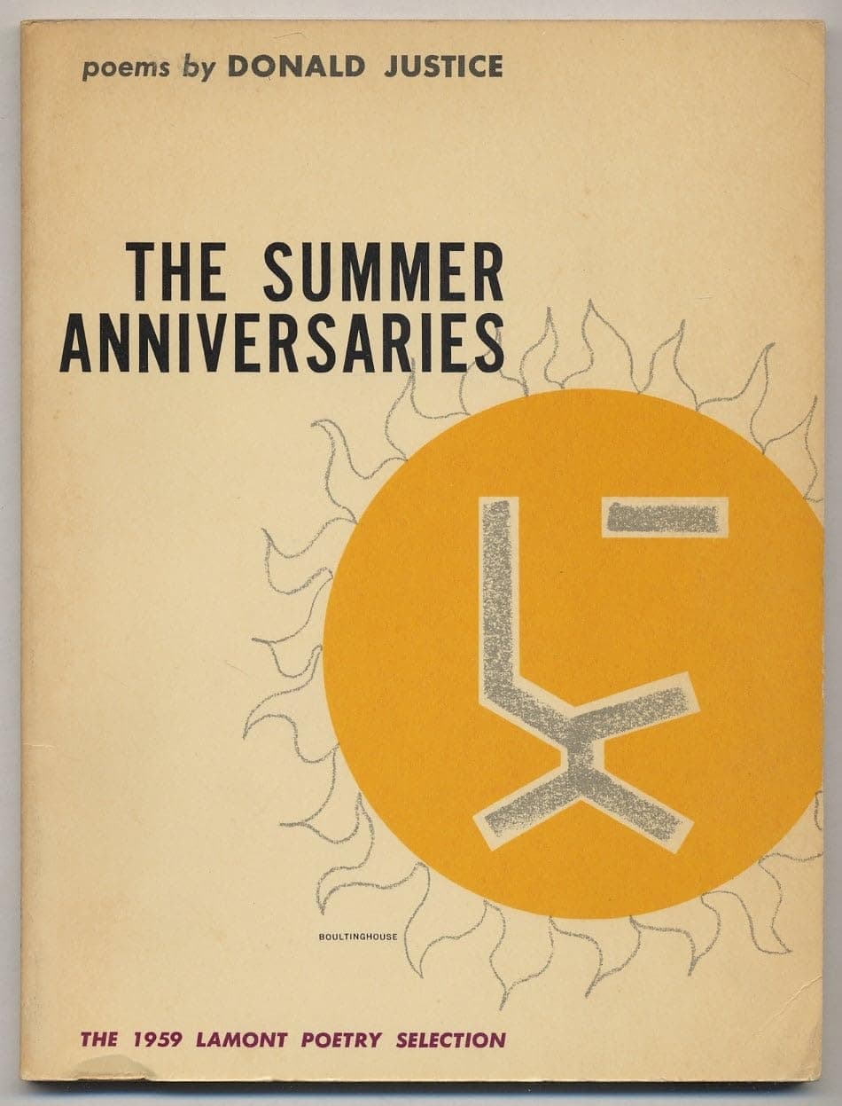 The Summer Anniversaries - Poems [Paperback] Justice, Donald by null