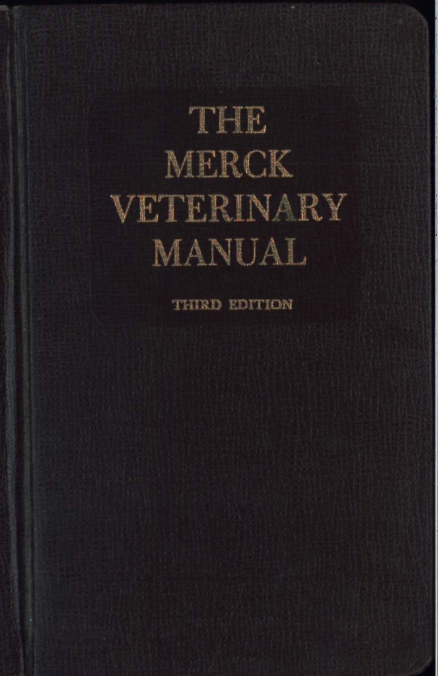 The Merck Veterinary Manual: Third Edition