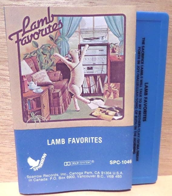 Lamb Favorites - Sparrow Records - SPC-1046 [Audio Cassette] by null