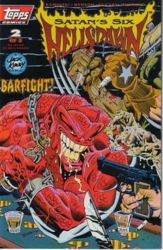 Satan's Six: Hellspawn, Edition# 2 [Comic] Topps by null
