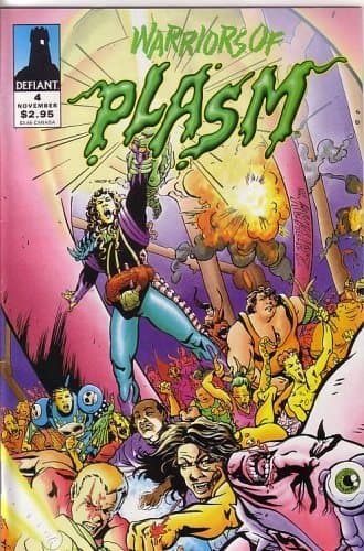 Warriors of Plasm, #4 (Comic Book) [Paperback] Defiant by null