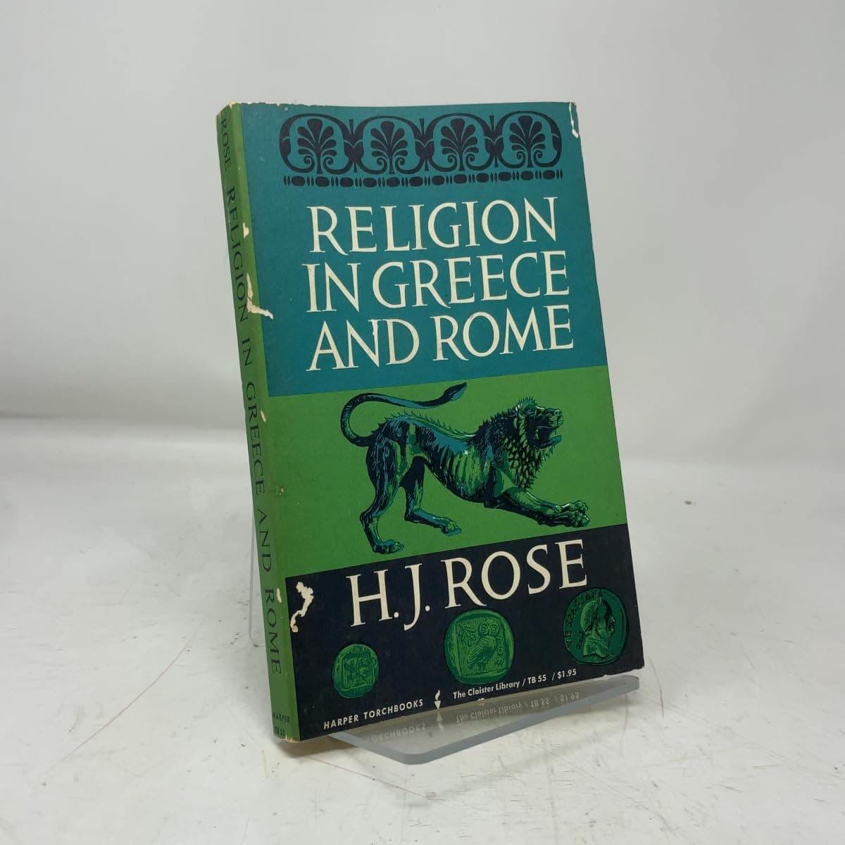 Religion in Greece and Rome, (Harper torchbooks, TB55) Rose, H. J by null