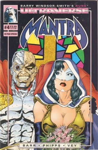 Mantra #4 (Ultraverse) October 1993 [Comic] Mike W. Barr and Rob Phipps by null