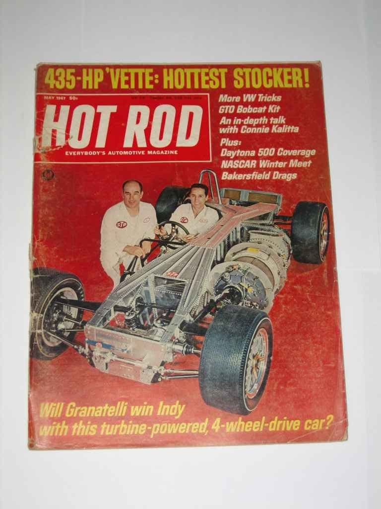 Hot Rod Magazine May 1967 435-HP Corvette [Single Issue Magazine] by null