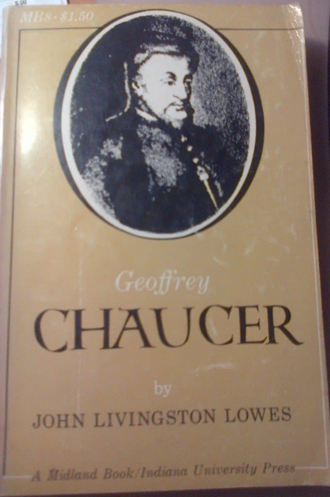 Geoffrey Chaucer (Midland books) [Paperback] Lowes, John Livingston, and Chaucer, Geoffrey by null