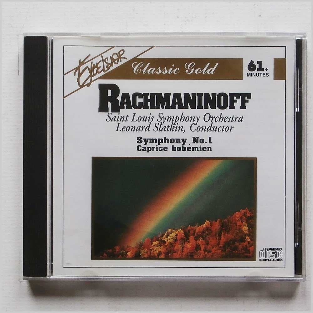 Rachmaninoff: Classic Gold (Symphony No. 1) [Audio CD] Rachmaninoff; Leonard Slatkin and St. Louis Symphony Orchestra by null