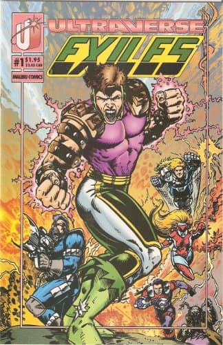 Ultraverse: Exiles #1 1993 [Comic] Tom mason Dave Olbrich and Chris Ulm Steve Gerber by null