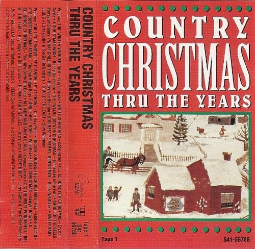 Country Christmas:Thru The Years. [Audio Cassette] by null
