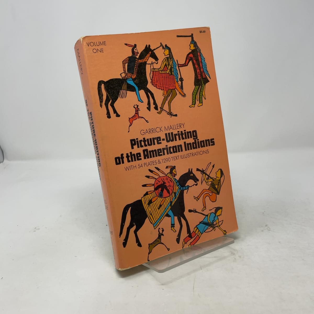 Picture Writing of the American Indians, Vol. 1 (Native American) Mallery, Garrick by null