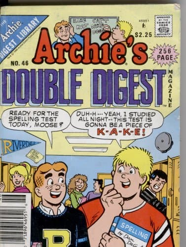 Archie's Double Digest Magazine No. 46 [Paperback] Dan DeCarlo