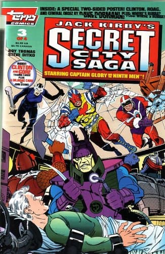 Jack Kirby's Secret City Saga, #3 of 4 [Comic] Roy Thomas by null