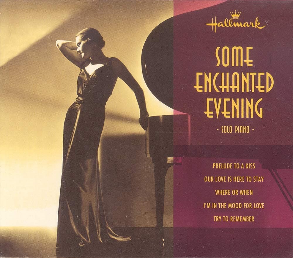 some enchanted evening solo piano [Audio CD] Hallmark by null