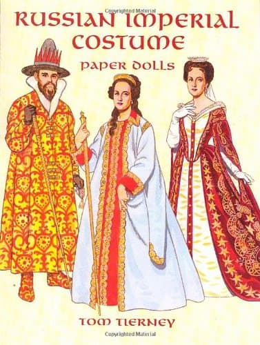 Russian Imperial Costume Paper Dolls Tierney, Tom by null