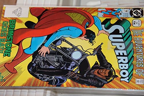 The Adventures Of Superboy # 14 March 1991, Brimstone Goes Bad! [Comic] Peterson Peyer by null