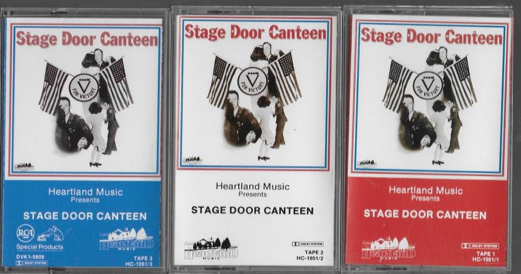 Stage Door Canteen [Audio Cassette] Various Artists; Harry James; Bing Crosby; Song Spinners; Ink Spots; Kay Kyser; Andrews Sisters; Jimmy Dorsey; Horace Heidt; Dick Haymes by null