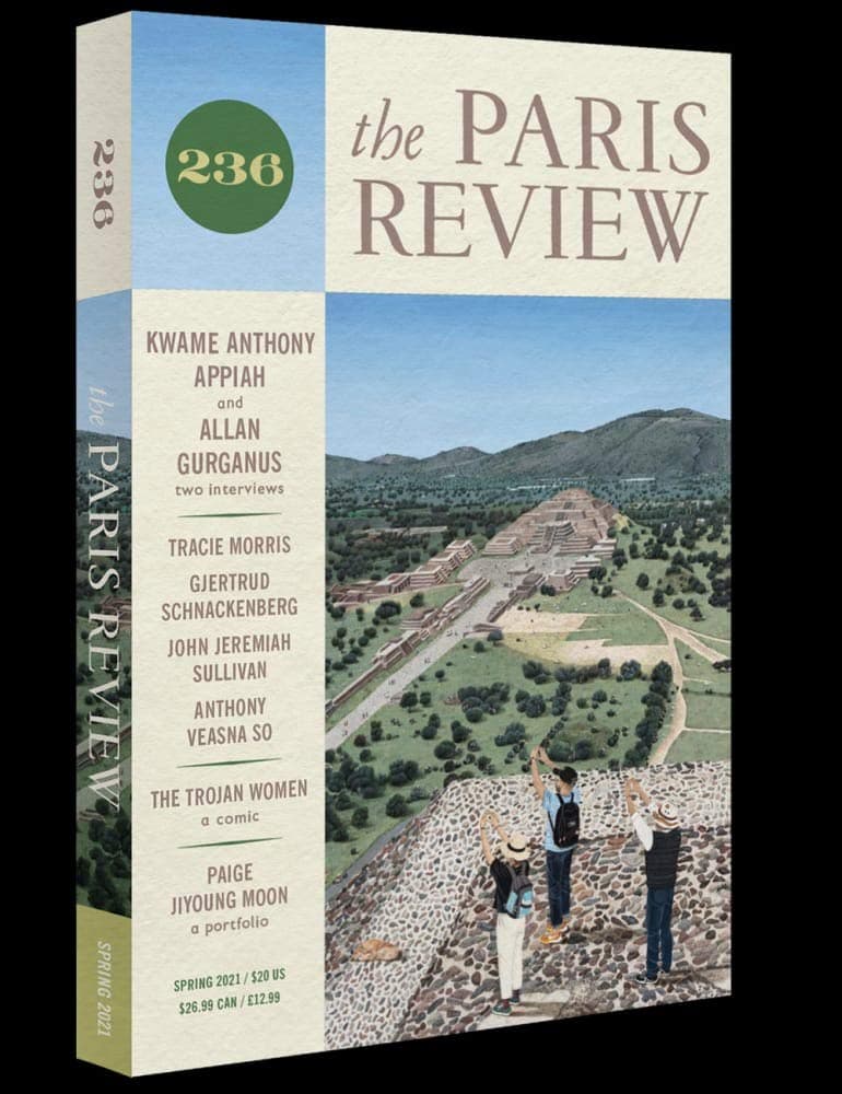 The Paris Review Magazine Issue 236 Spring 2021 [Unknown Binding] Anne Carson; Allan Gurganus; Kwame Anthony Appiah; Rosanna Bruno and Page Jiyoung Moon by null