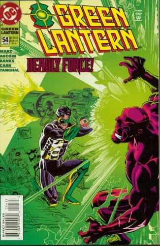 Green Lantern #54 [Paperback] Marz ; Aucoin ; Banks ; Carr ; Tanghal and Illustrated by null