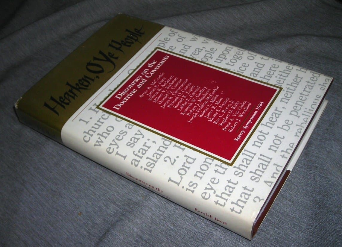 Hearken, O Ye People [Hardcover] Sperry Symposium (Brigham Young University) by null