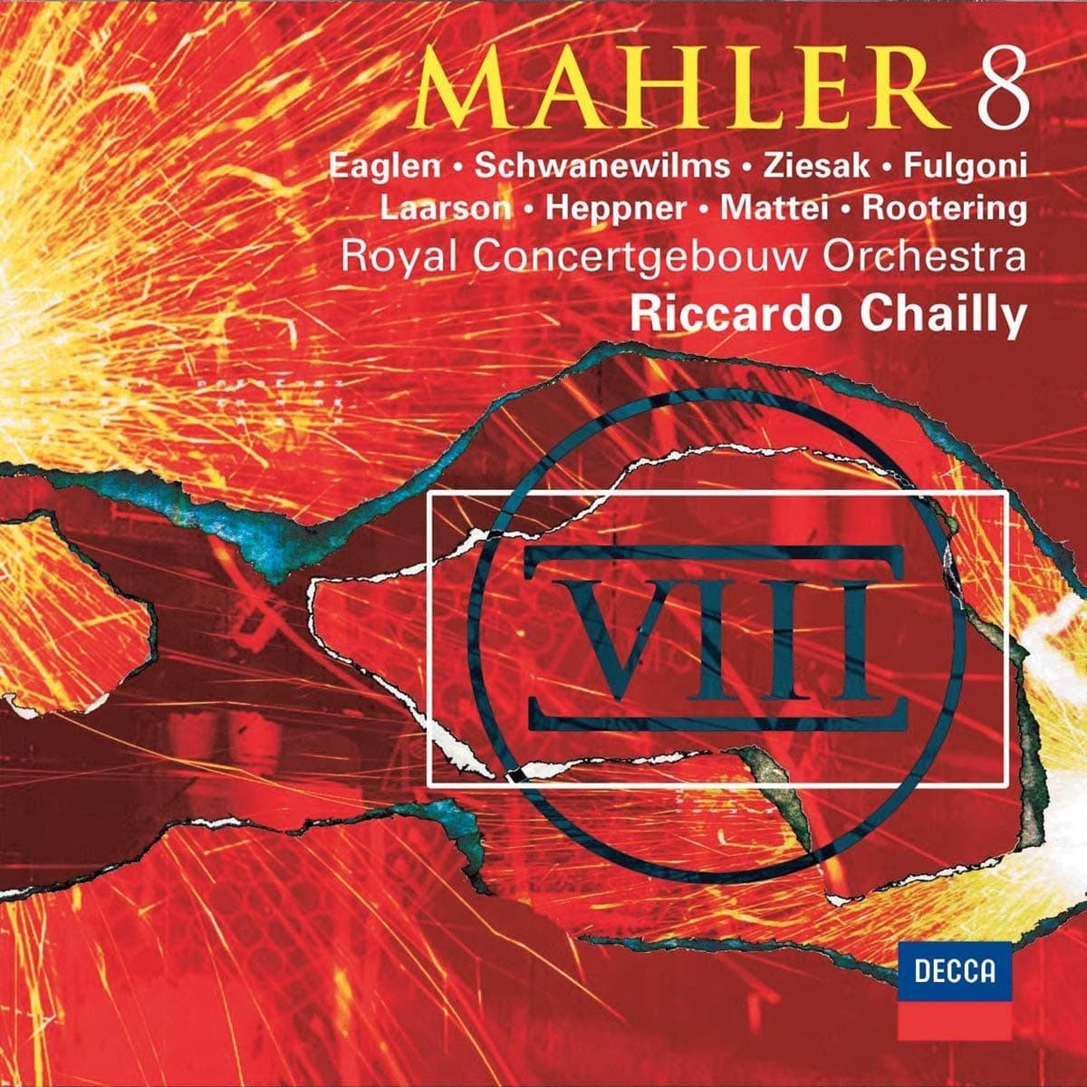 Mahler: Symphony No.8 / Various [Audio CD] EAGLEN / ZIESAK / ROYAL CONCERTGEBOUW ORCH / CHAILLY; MAHLER,GUSTAV; CHAILLY,RICCARDO and ROYAL CONCERTGEBOUW ORCH by null