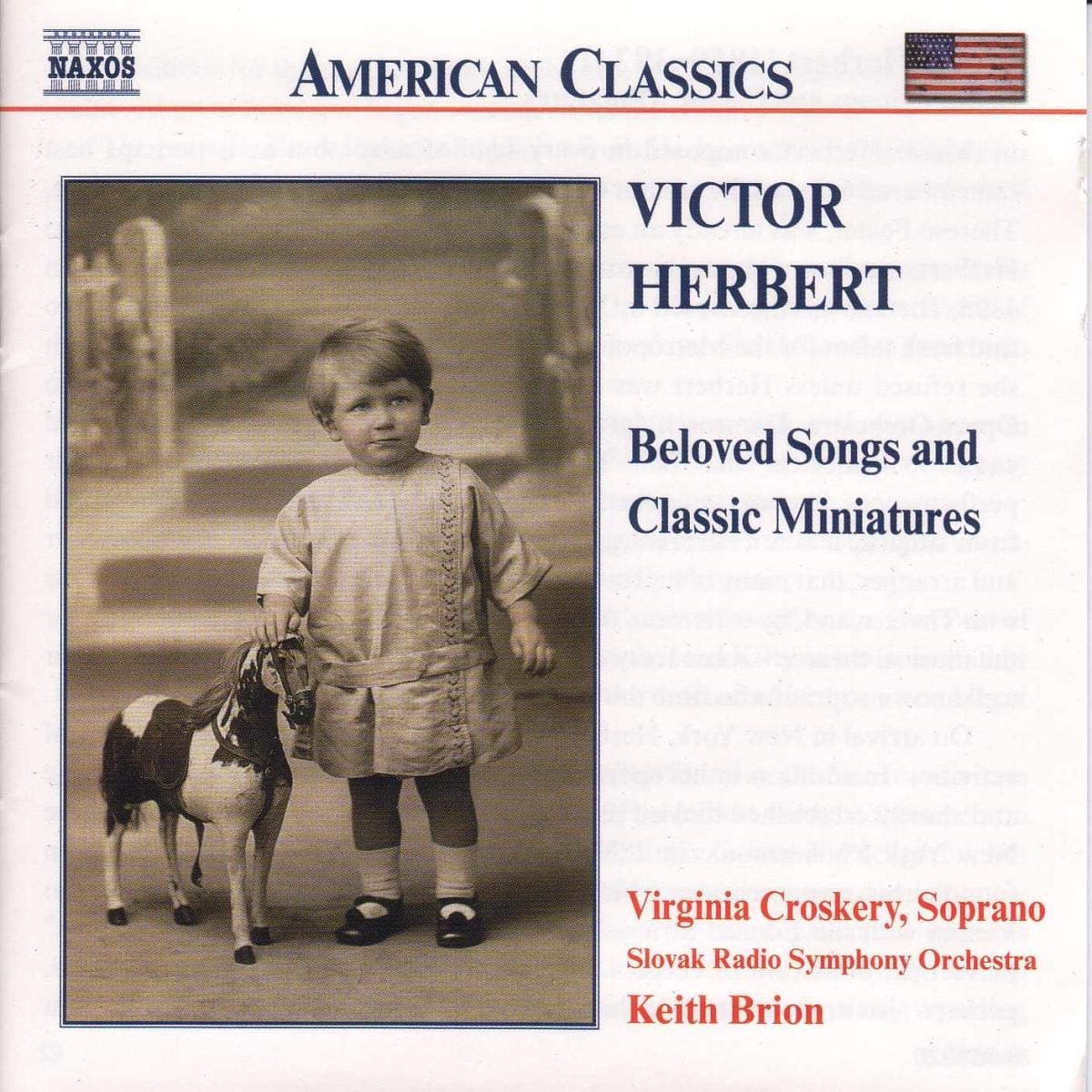 HERBERT, V.: Beloved Songs and Classic Miniatures [Audio CD] Virginia Croskery; Victor Herbert; Keith Brion and Slovak Radio Symphony Orchestra by null