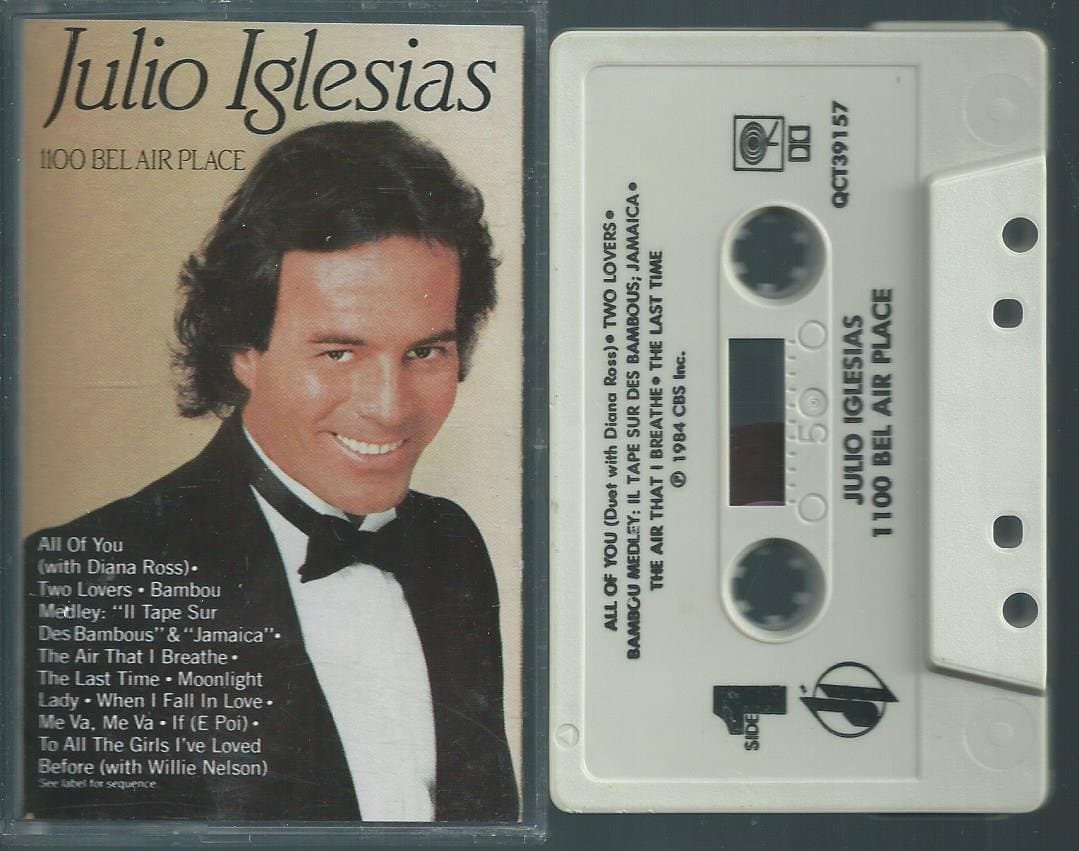 1100 Bel Air Place [Audio Cassette] Julio Iglesias by null