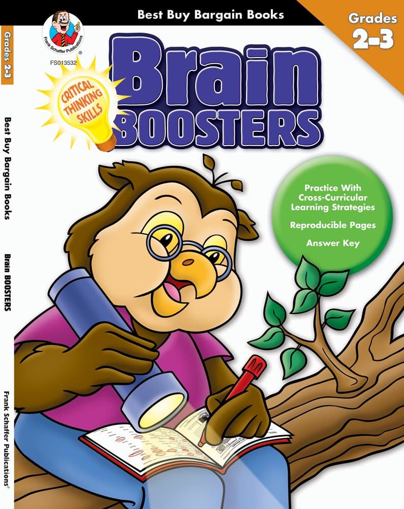 Brain by Grades 2 - 3 (Best Buy Bargain Books) Frank Schaffer Publications Boosters