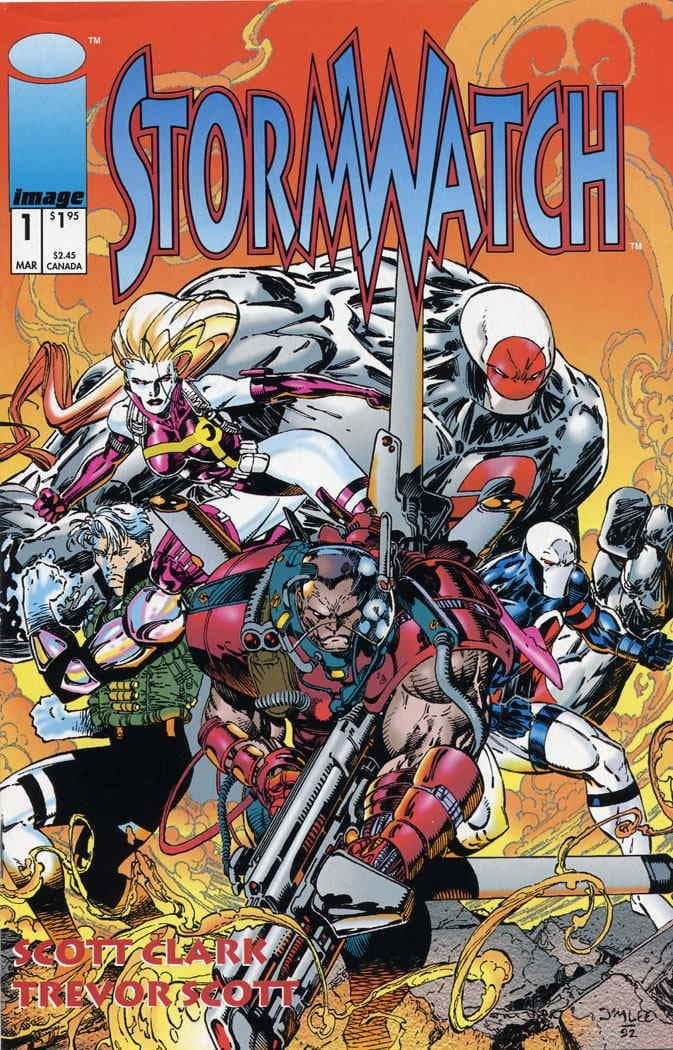 Stormwatch #1 [Comic] Jim Lee; Scott Clark; Trevor Scott and Brandon Choi by null