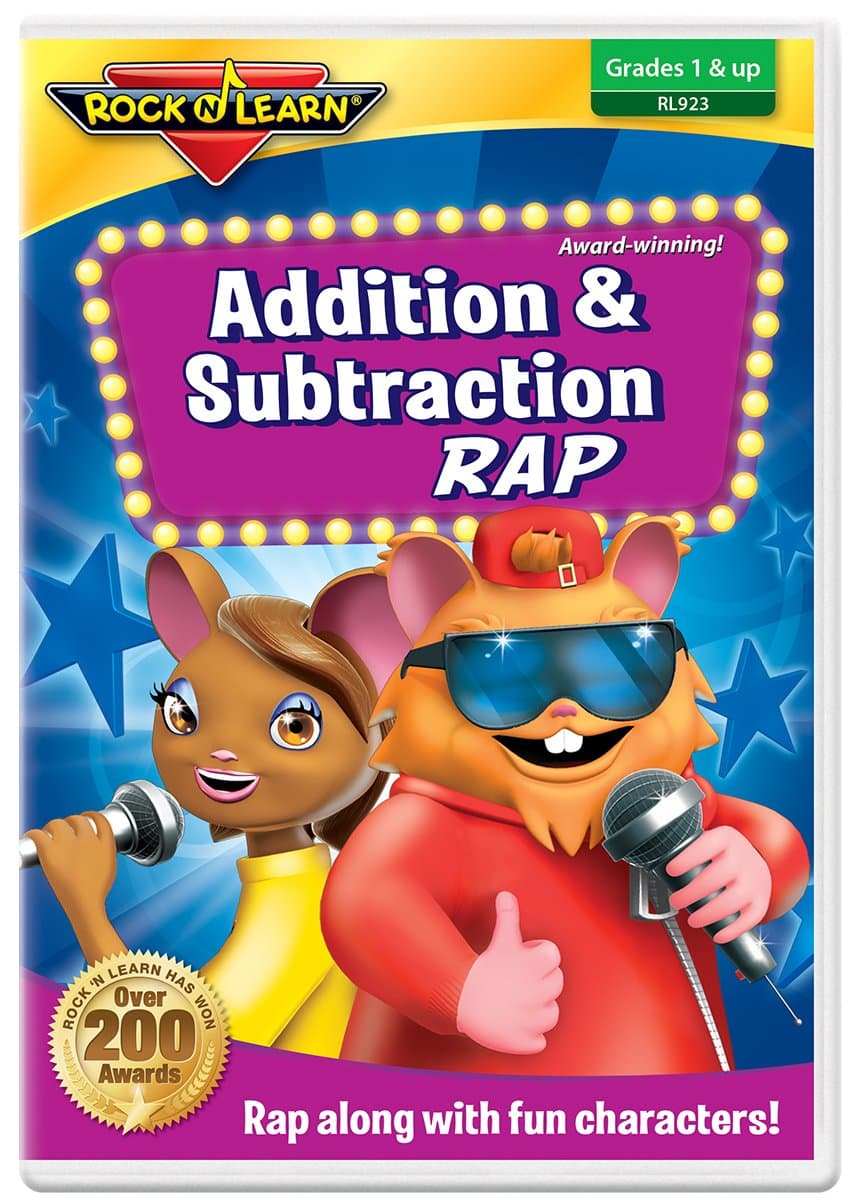 Addition & Subtraction Rap DVD by Rock 'N Learn