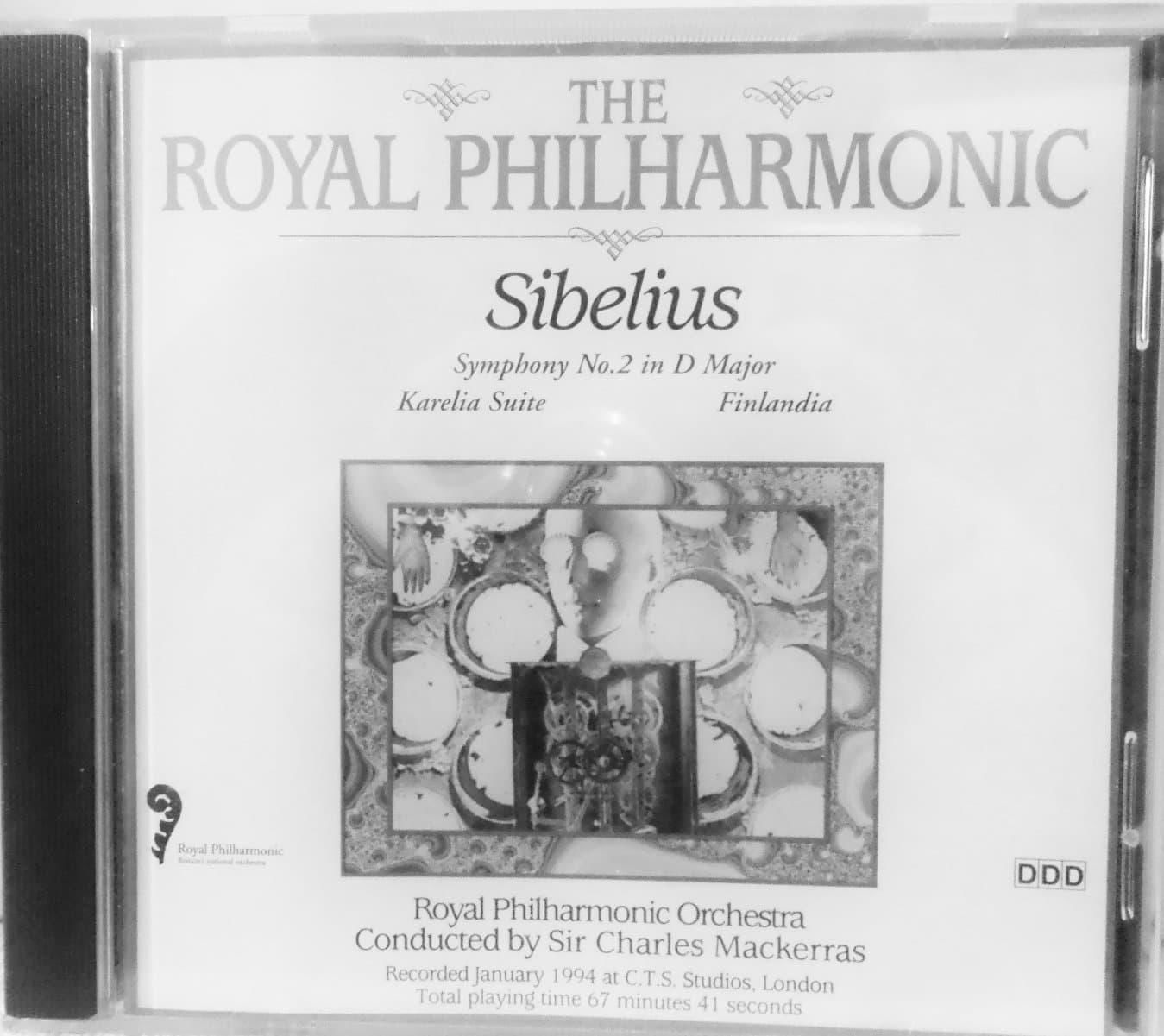 Symphony 2 [Audio CD] Sibelius and Rpo