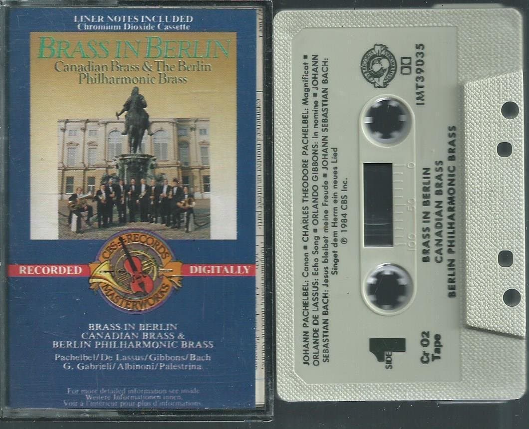 Brass in Berlin [Audio Cassette] Canadian Brass by null