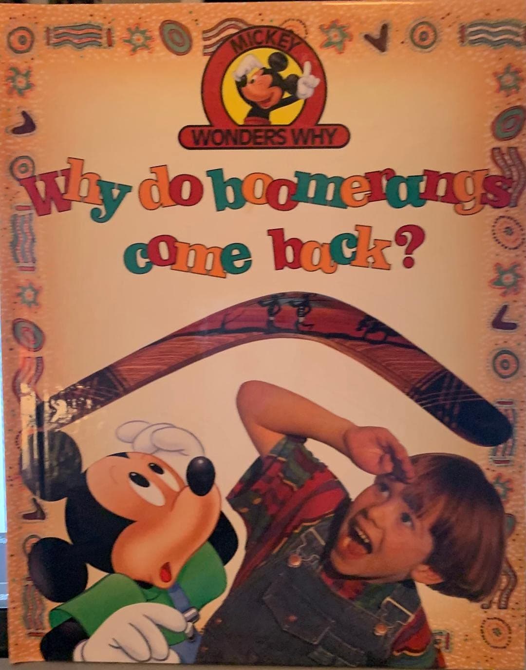 WHY DO BOOMERANGS COME BACK [Hardcover] Alexandra Parsons by null