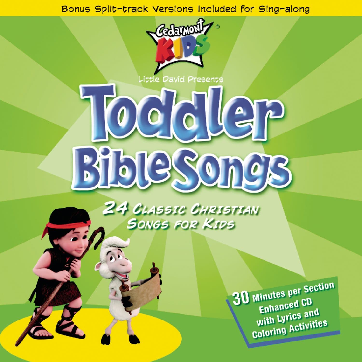 Toddler Bible Songs [Audio CD] Cedarmont Kids by null