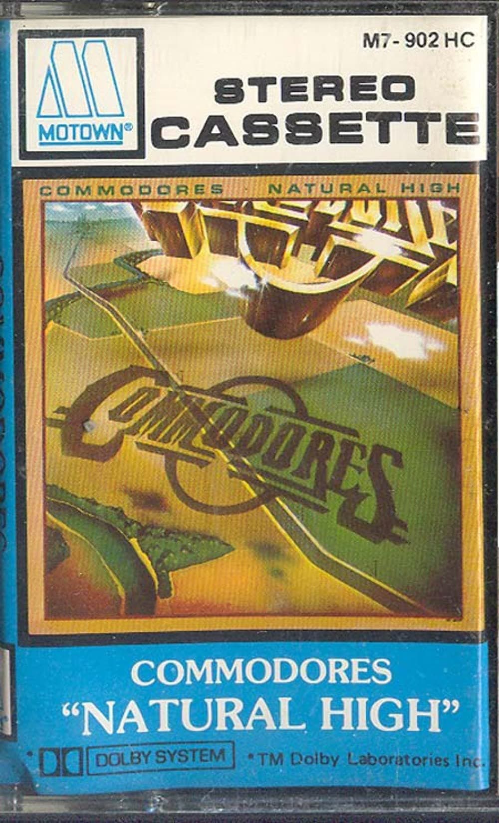 COMMODORES Natural High Cassette Tape by null