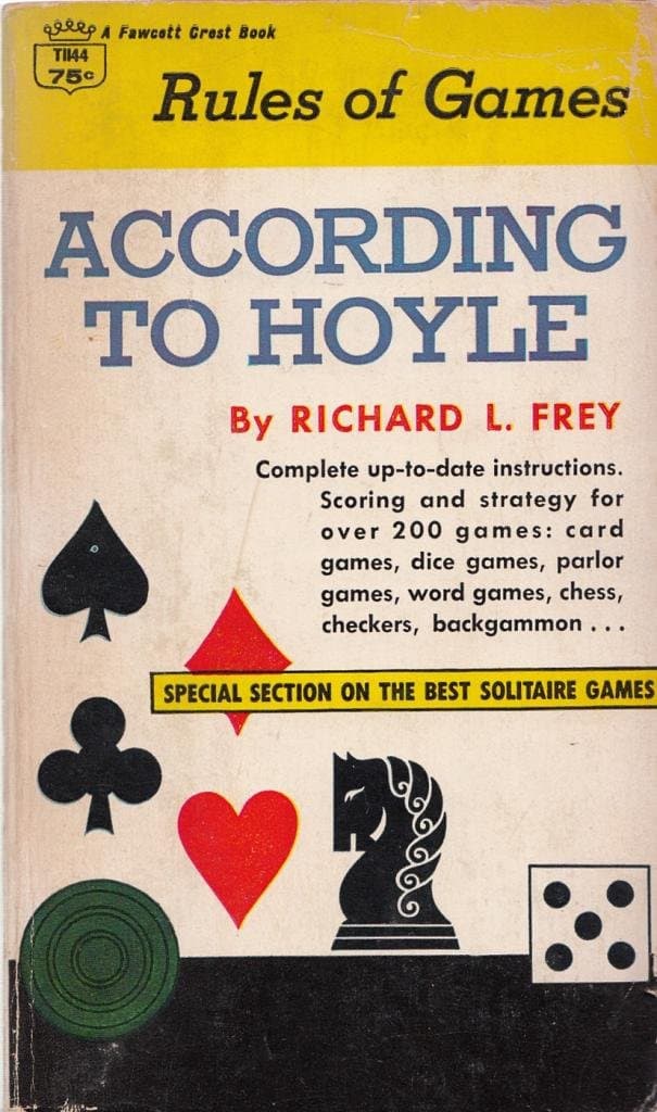 According to Hoyle [Mass Market Paperback] Frey, Richard L. by null