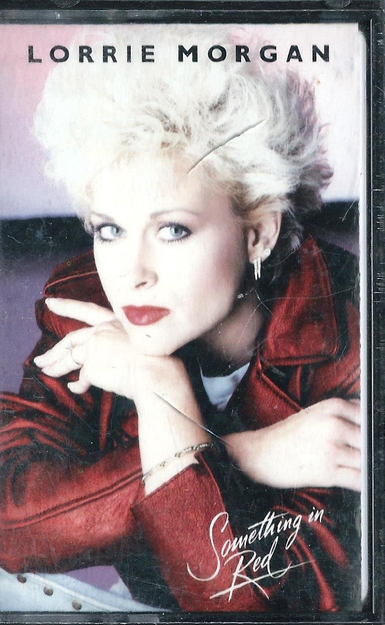 Something in Red [Audio Cassette] Morgan, Lorrie by null