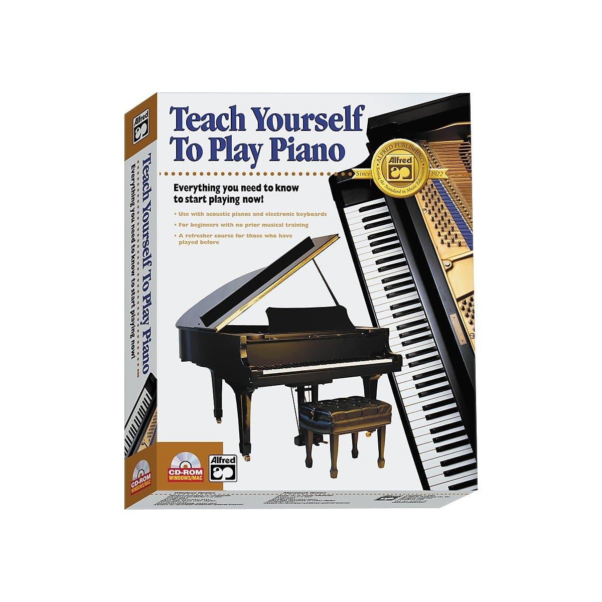 Alfred Alfred's Teach Yourself to Play Piano Instructional Software by null