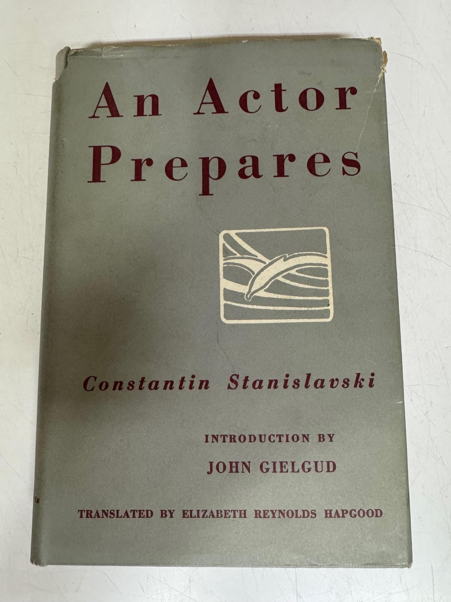 An Actor Prepares By Constantin Stanislavski by Constantin Stanislavski