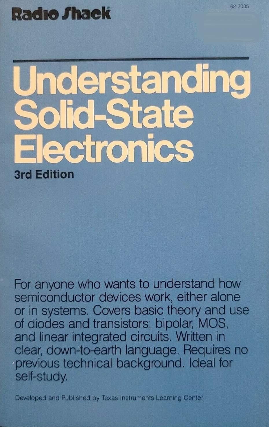 Understanding Solid-State Electronics: A Self-Teaching Course in Basic Semiconductor Theory (Understanding series) Texas Instruments Learning Center by null
