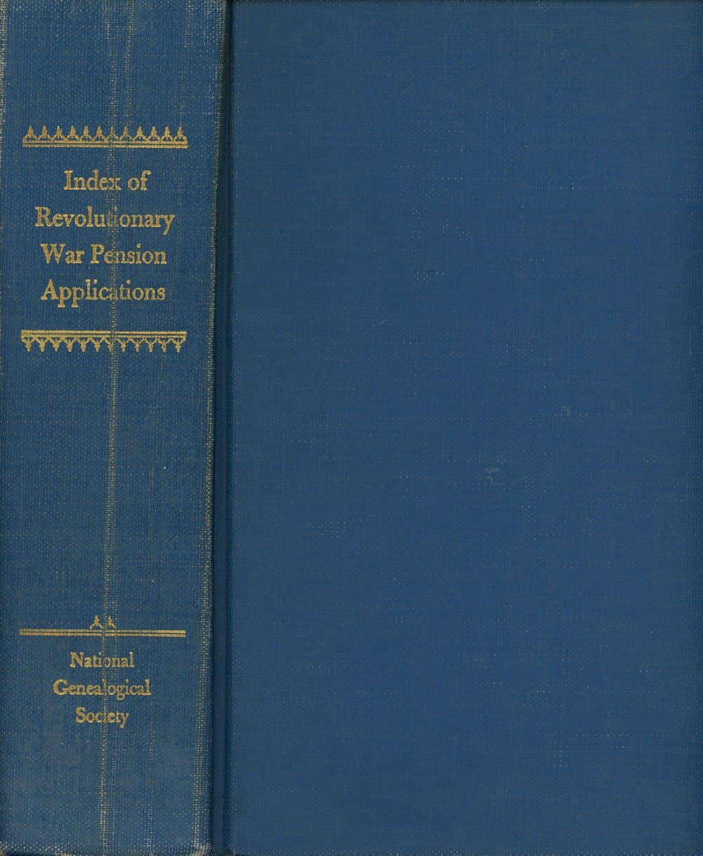 Index of Revolutionary War Pension Applications (National Genealogical Society Special Publication Number 32) [Hardcover] Max Ellsworth Hoyt by null