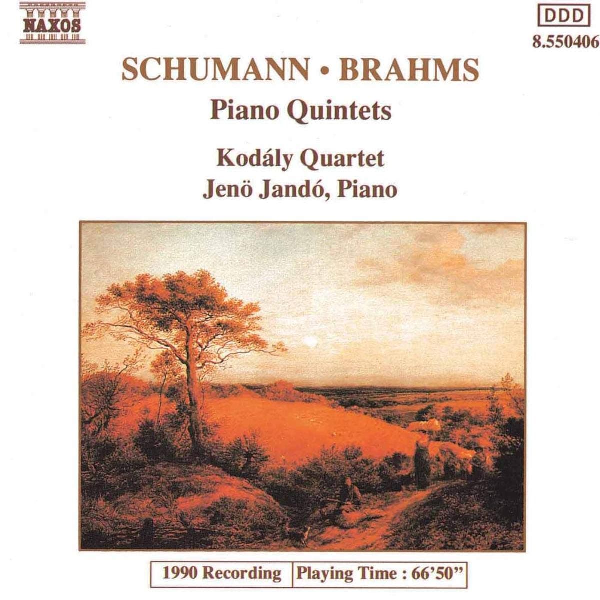Klavierquintette [Audio CD] Robert Schumann; Johannes Brahms; Kodaly Quartet and Jeno Jando