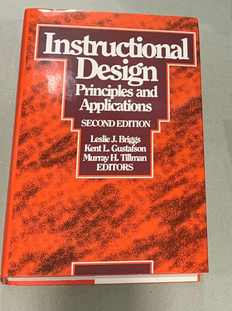 Instructional Design: Principles and Applications