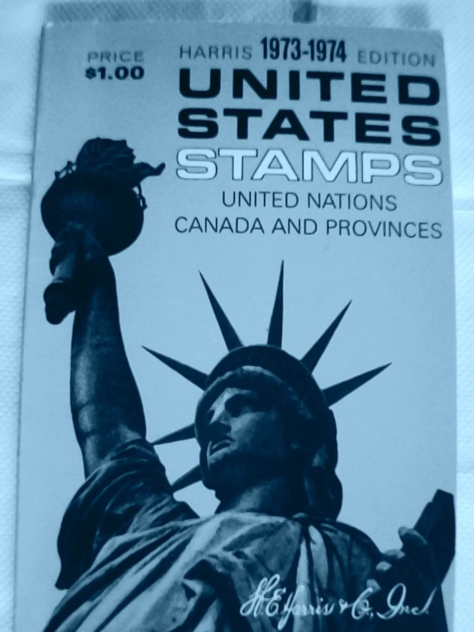 Harris 1973-1974 Edition United States Stamps United Nations Canada and Provinces [Paperback] H.E Harris by null