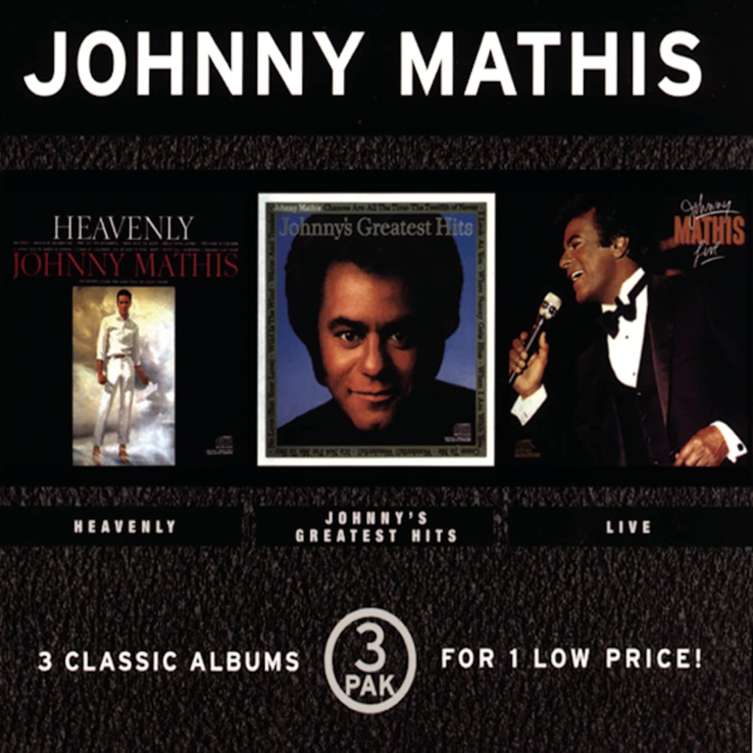 Johnny Mathis - Heavenly/Greatest Hits/Live [Audio CD] Johnny Mathis